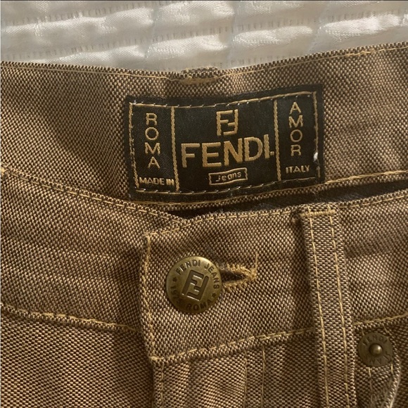 Fendi Logo Jeans - Picture 3 of 6